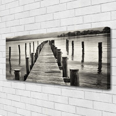 Quadro canvas Arquitetura da Ponte Marítima