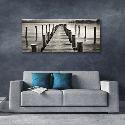 Quadro canvas Arquitetura da Ponte Marítima