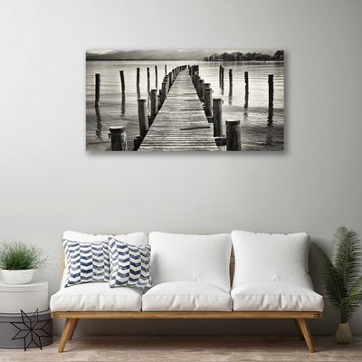 Quadro canvas Arquitetura da Ponte Marítima