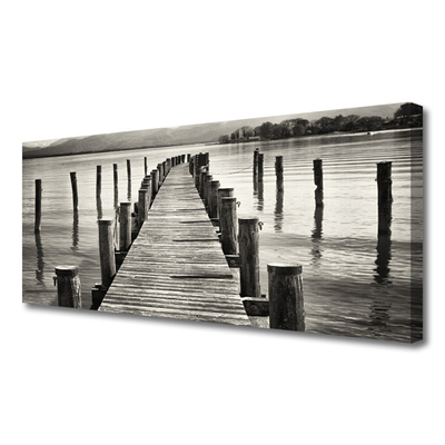 Quadro canvas Arquitetura da Ponte Marítima