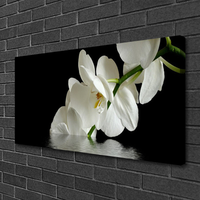 Quadro em tela Orquídea em Flores Aquáticas