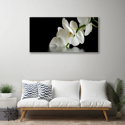 Quadro em tela Orquídea em Flores Aquáticas