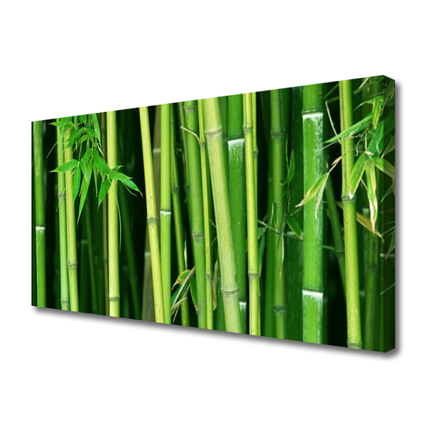 Quadro em tela Floresta de Bambu Bambu Natureza
