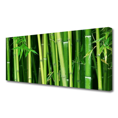Quadro em tela Floresta de Bambu Bambu Natureza