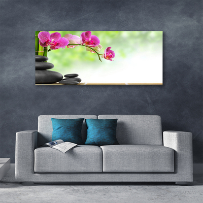 Quadro canvas Brotos de Bambu Stone Zen Spa