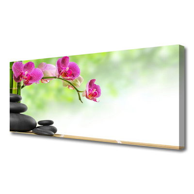 Quadro canvas Brotos de Bambu Stone Zen Spa