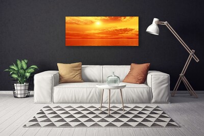 Quadro canvas Paisagem do Mar do Sol
