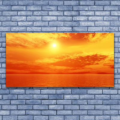 Quadro canvas Paisagem do Mar do Sol