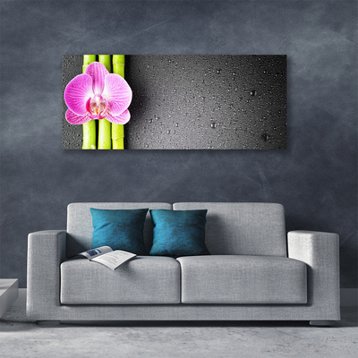 Quadro em tela Flores de bambu Orquídea