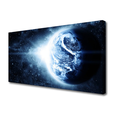 Quadro canvas Terra Espaço Planeta
