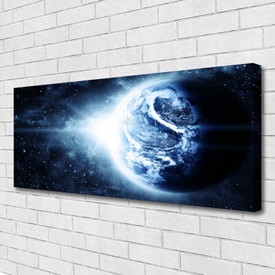 Quadro canvas Terra Espaço Planeta