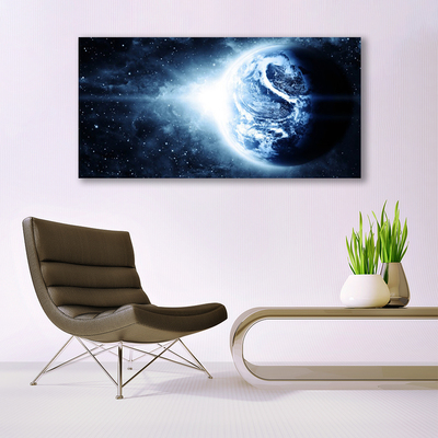 Quadro canvas Terra Espaço Planeta