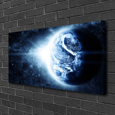 Quadro canvas Terra Espaço Planeta