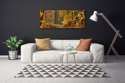 Quadro em tela Floresta Natureza Outono