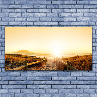 Quadro canvas Caminho Praia Mar