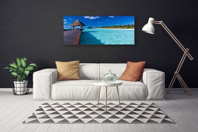 Quadro canvas Ponte da Arquitetura do Mar