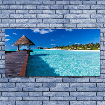 Quadro canvas Ponte da Arquitetura do Mar