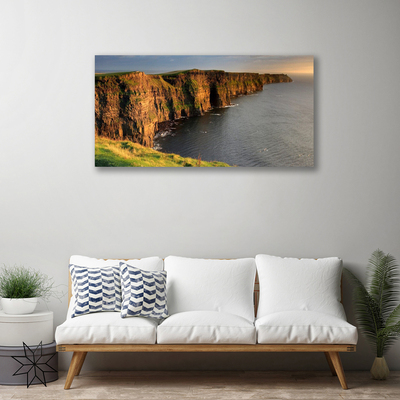 Quadro canvas Costa das Rochas Mar