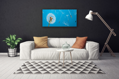 Quadro em tela Flores de dente-de-leão Natureza