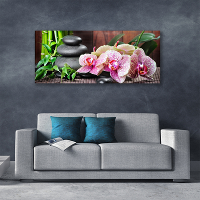 Quadro em tela Bamboo Orchid Spa