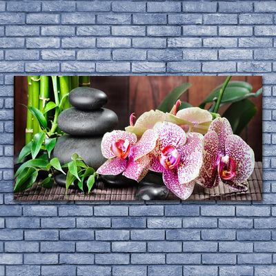 Quadro em tela Bamboo Orchid Spa
