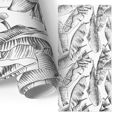 Vinil autocolante para móvel Folhas de bananeira