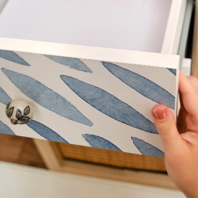 Papel autocolante para móvel Traços artísticos