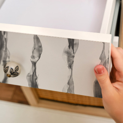 Papel autocolante para móvel Linhas modernas