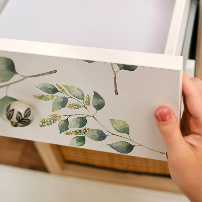 Adesivo para móvel Folhas botânicas