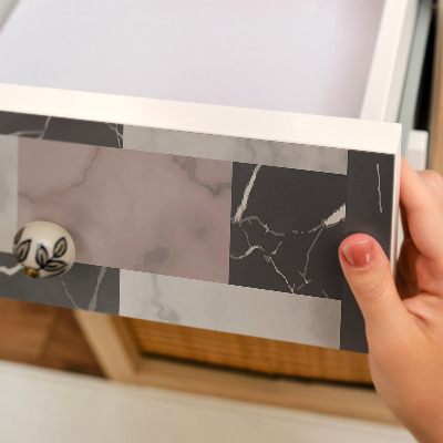 Vinil autocolante para móvel Estilo mármore