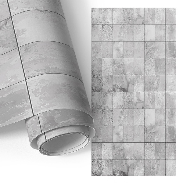 Adesivo para móvel Azulejos cinza