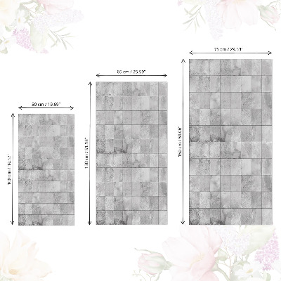 Adesivo para móvel Azulejos cinza