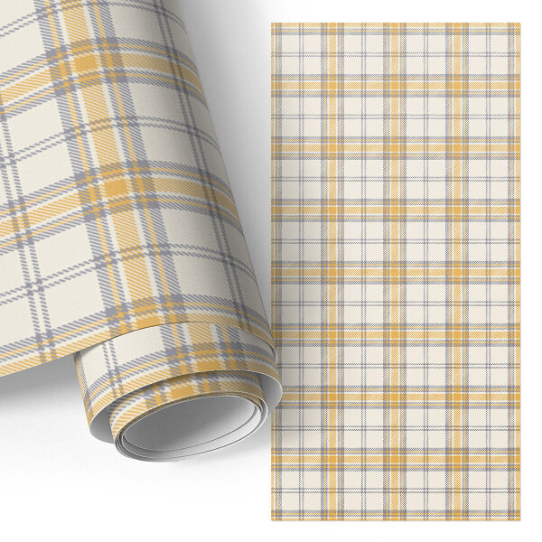 Papel autocolante para móvel Grade geométrica