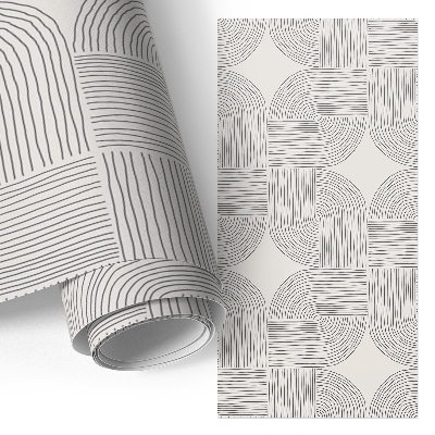 Papel autocolante para móvel Geometria moderna