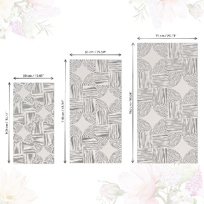 Papel autocolante para móvel Geometria moderna