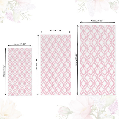 Vinil autocolante para móvel Elegância rosa