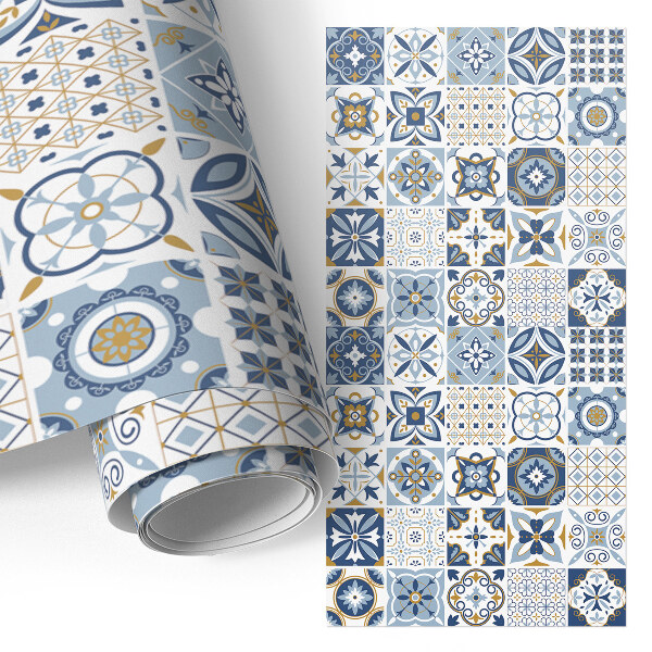 Papel adesivo para móvel Azulejos retrô