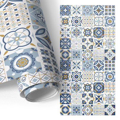 Papel adesivo para móvel Azulejos retrô