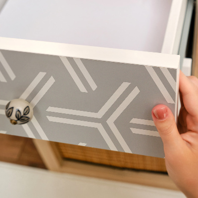 Papel adesivo para móvel Geometria moderna