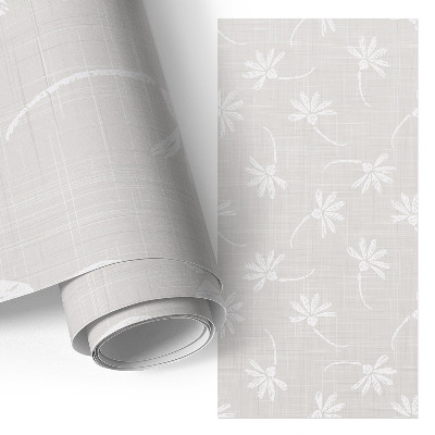 Papel adesivo para móvel Estampa floral
