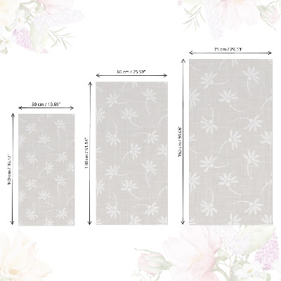 Papel adesivo para móvel Estampa floral