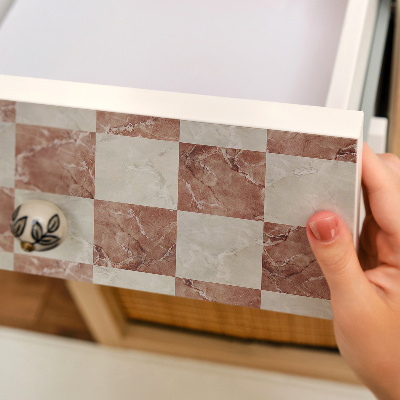 Vinil para móvel Grade de mármore