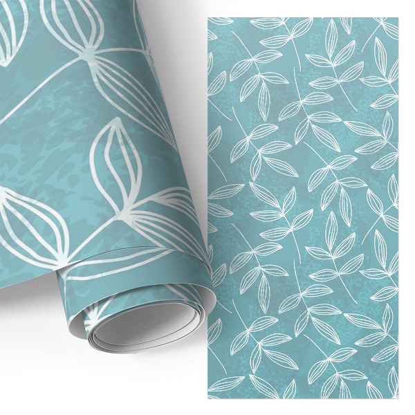 Papel adesivo para móvel Padrão de planta