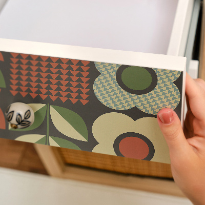 Adesivo para móvel Folclore das flores