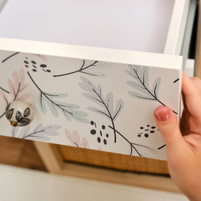 Papel autocolante para móvel Deus das plantas