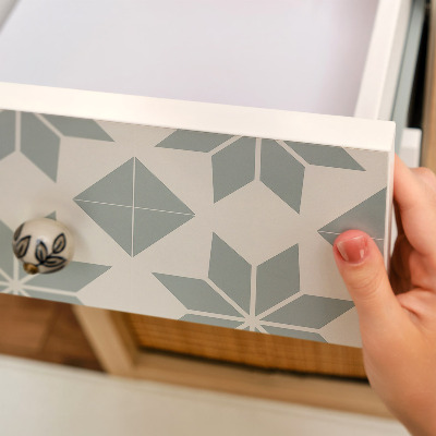 Papel autocolante para móvel Elegância geométrica