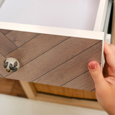 Papel para forrar móvel Espinha de peixe de madeira