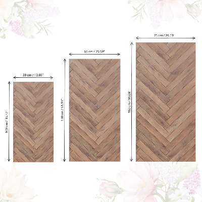 Papel para forrar móvel Espinha de peixe de madeira