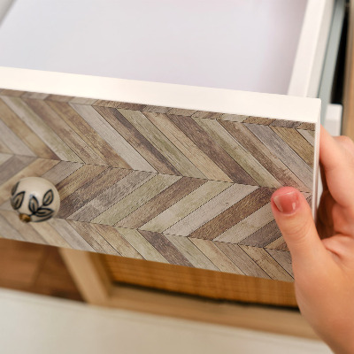 Vinil para móvel Espinha de peixe clássica