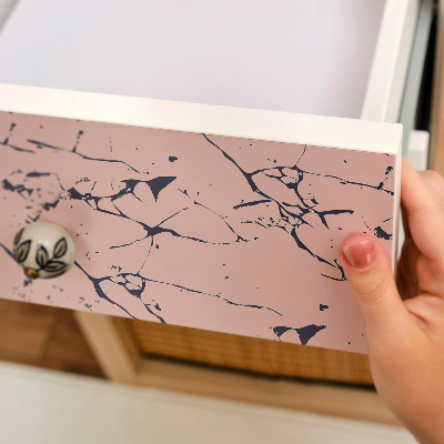 Adesivo para móvel Estrutura abstrata